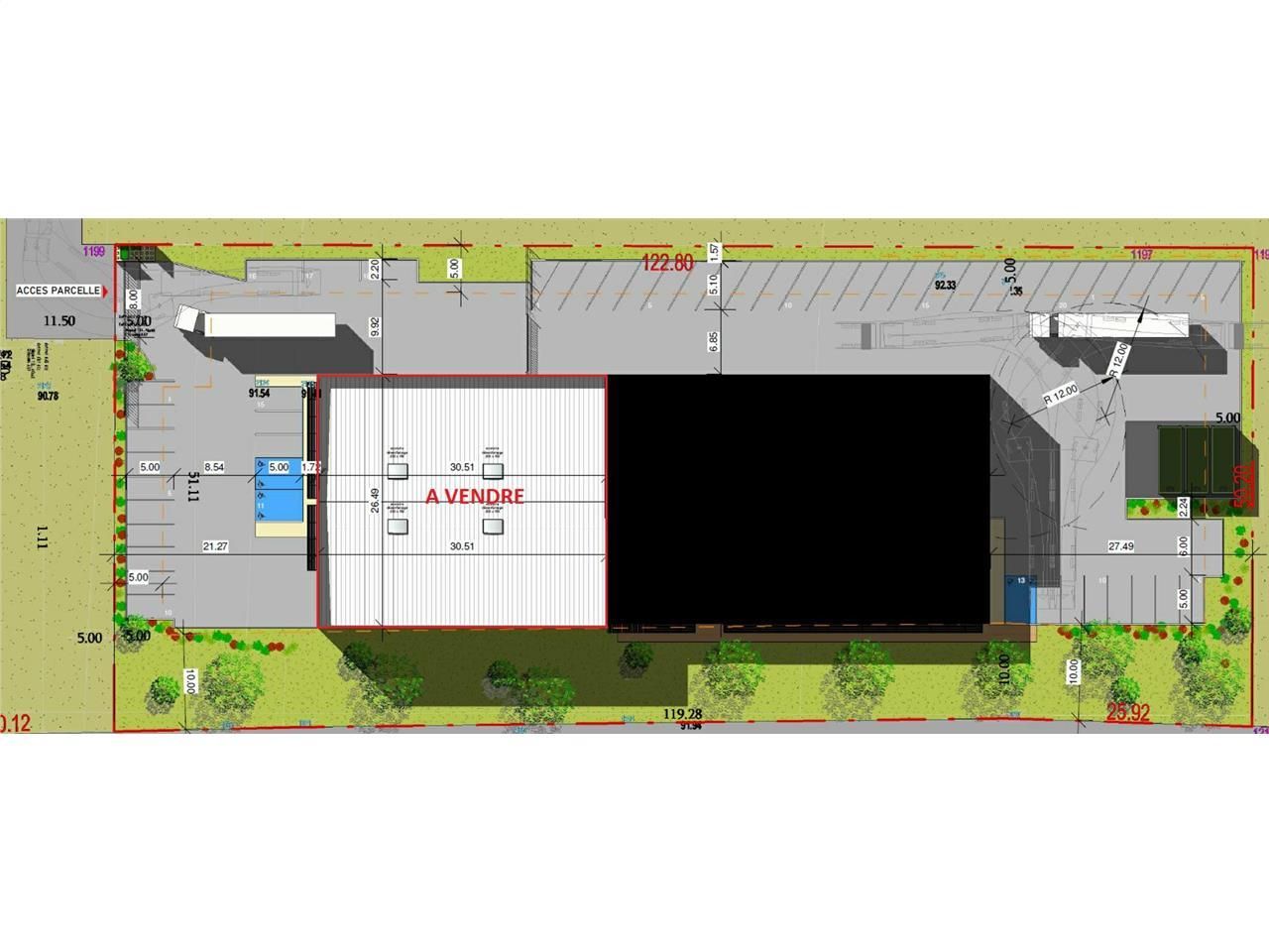 892.31 m² pour ce activité en vente à Joué-lès-tours
