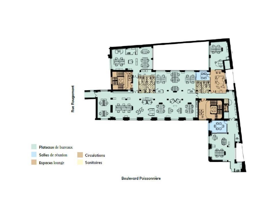 Location bureaux à Paris 75009