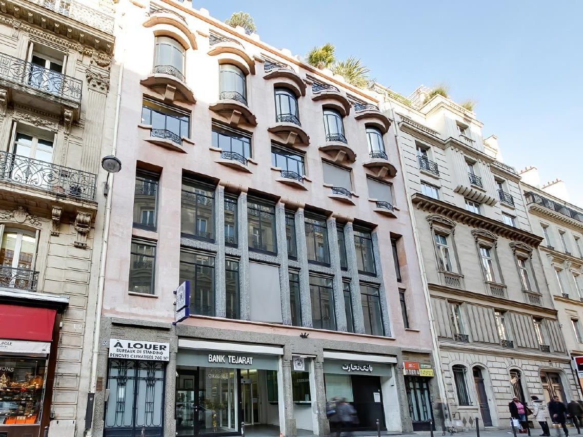 Location Bureaux 1180 m² divisibles 75008 Paris