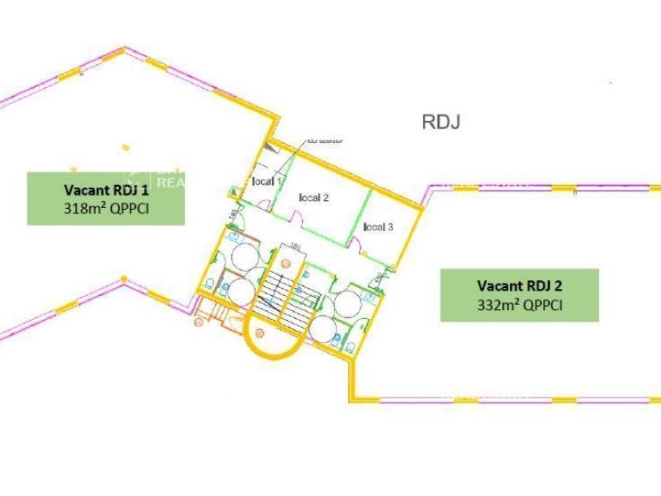Location Bureaux 1030 m² divisibles 59650 Villeneuve-d'ascq