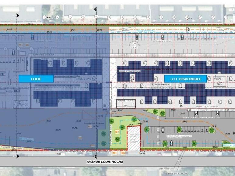 8242 m² pour cetentrepôts classe c en location à Gennevilliers