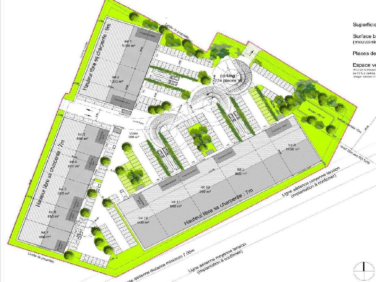 7738.4 m² pour ce activité en location à Saint-quentin-fallavier