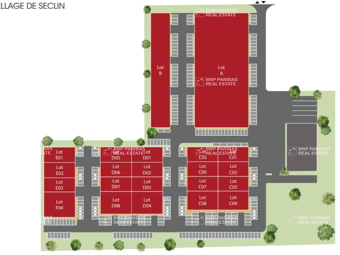 8770 m² pour ce activité en location à Seclin