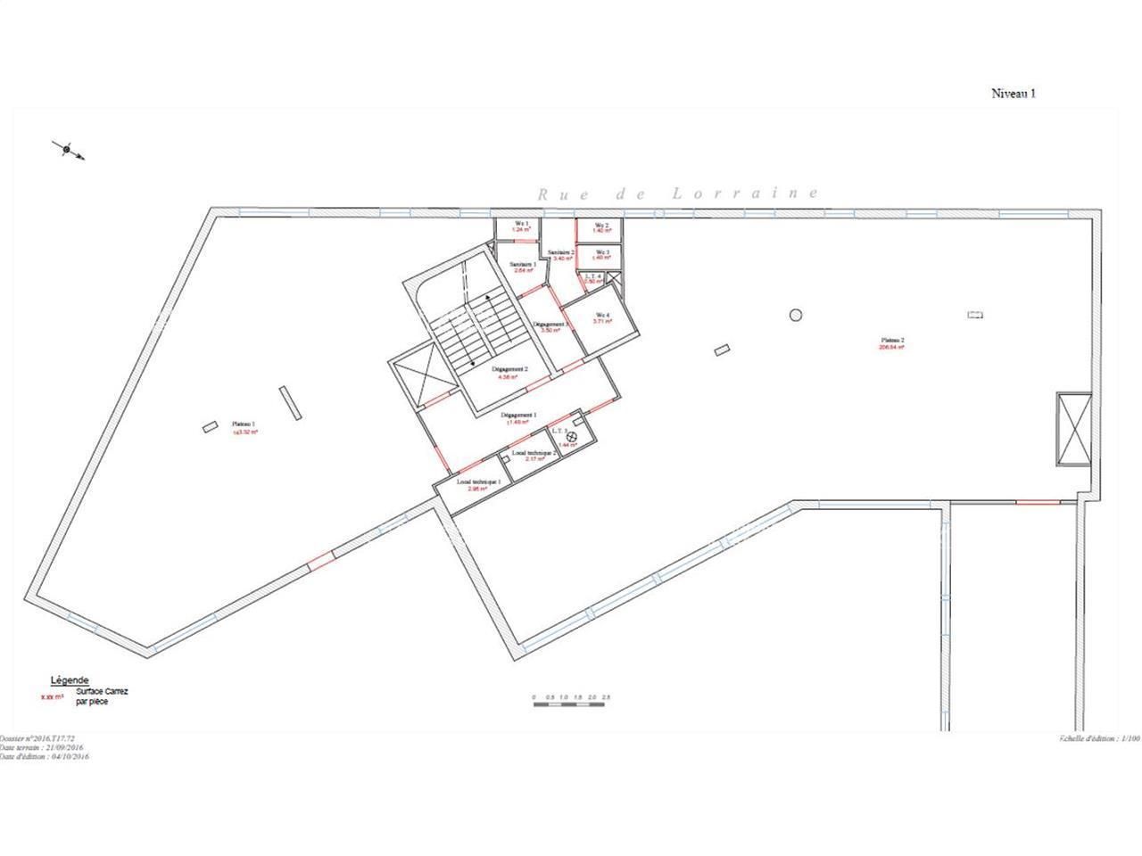 Location Bureaux 695 m² divisibles 72100 Le mans