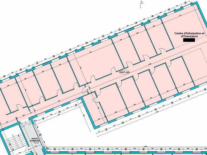 Location Bureaux 400 m² non divisibles 33800 Bordeaux