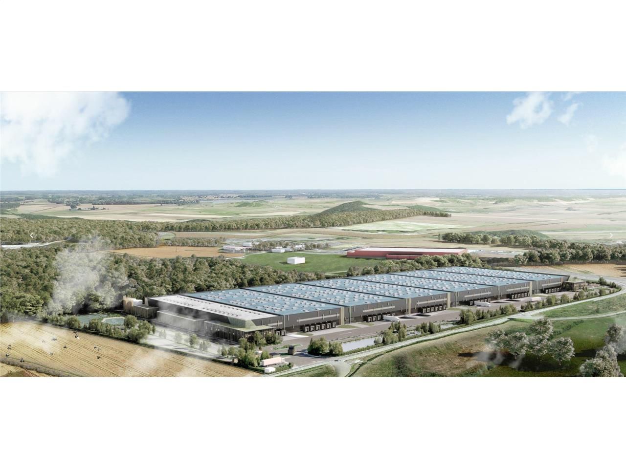 Location Entrepôts classe A 77440 m² non divisibles 89200 Magny