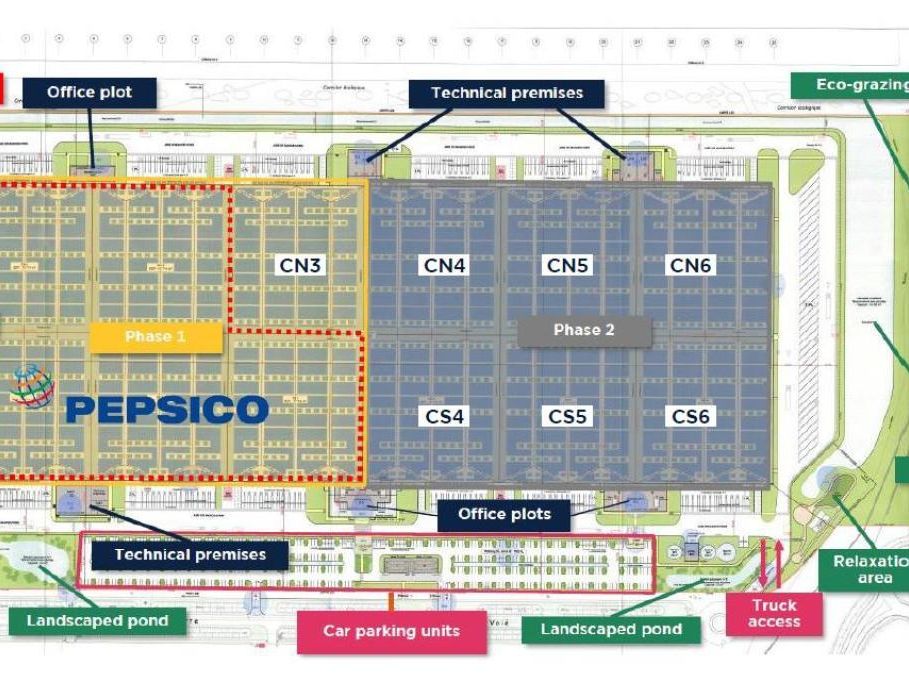 Location Entrepôts classe A 79920 m² non divisibles 62119 Dourges