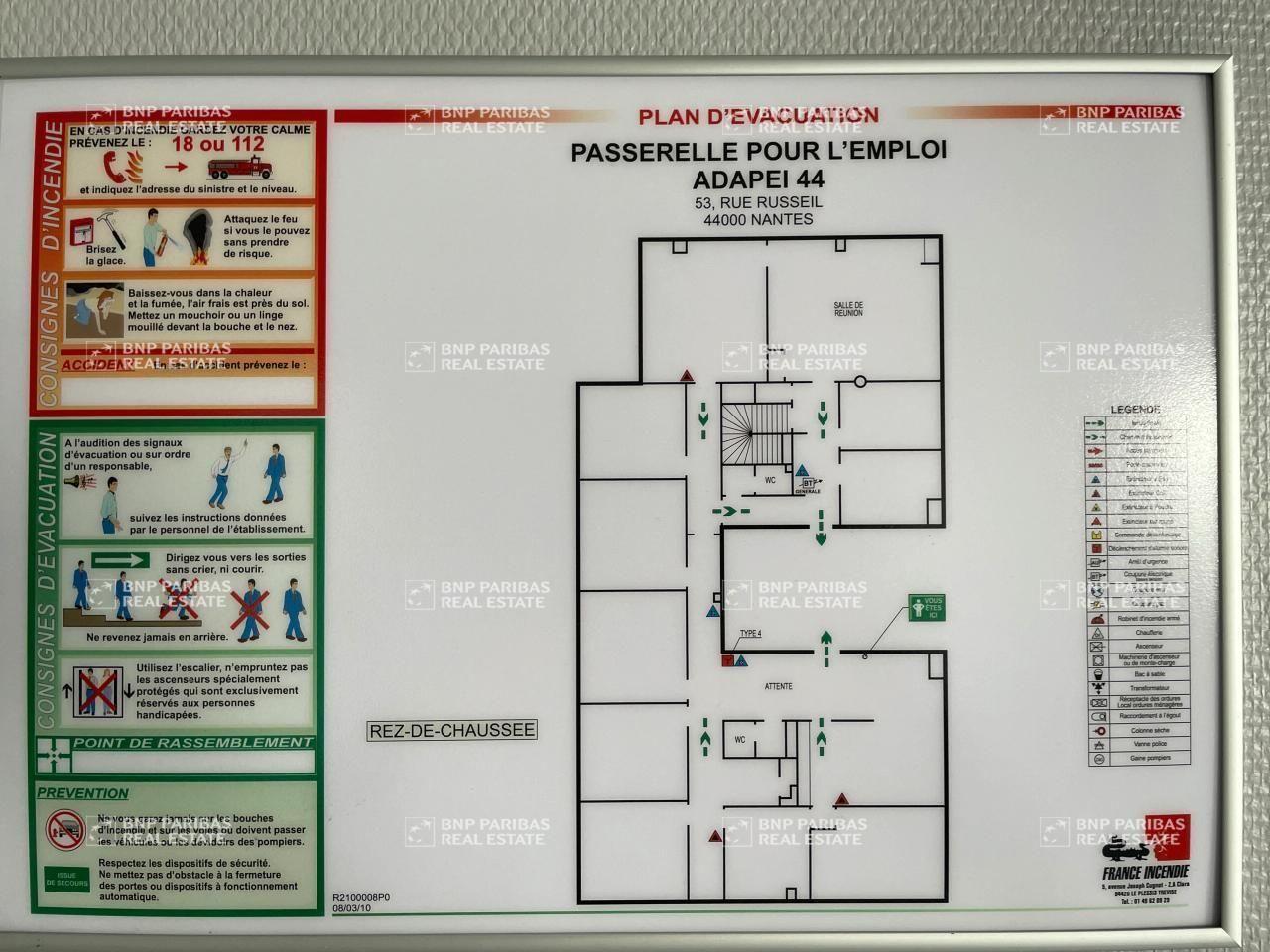 Vente Bureaux 241 m² non divisibles 44000 Nantes