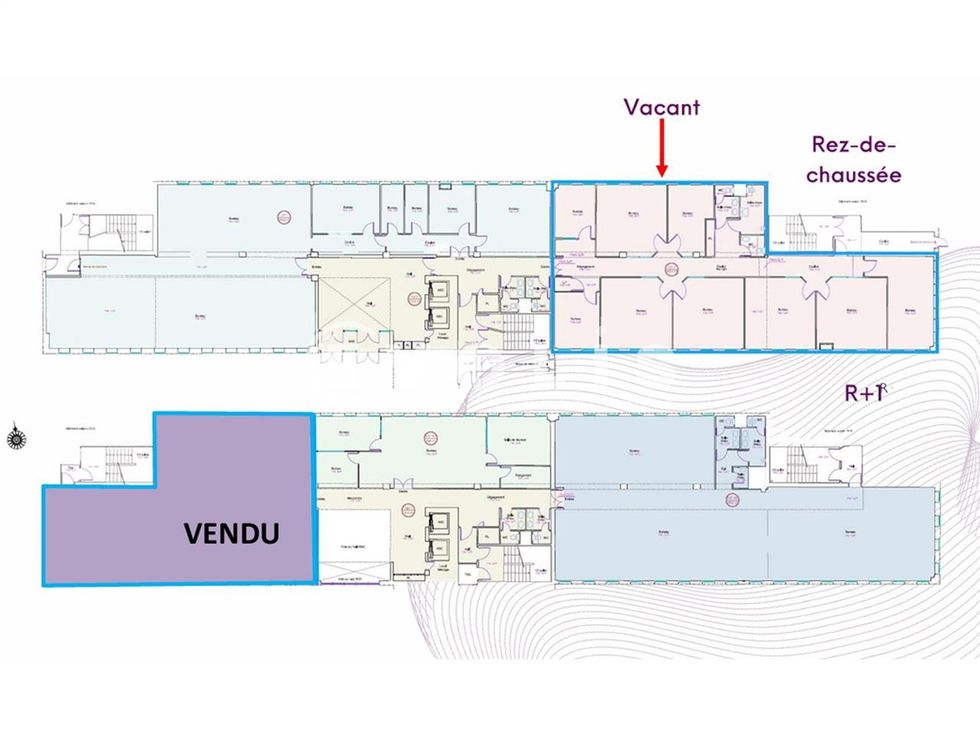 EVOLIS vous propose à la vente 744 m² divisibles
