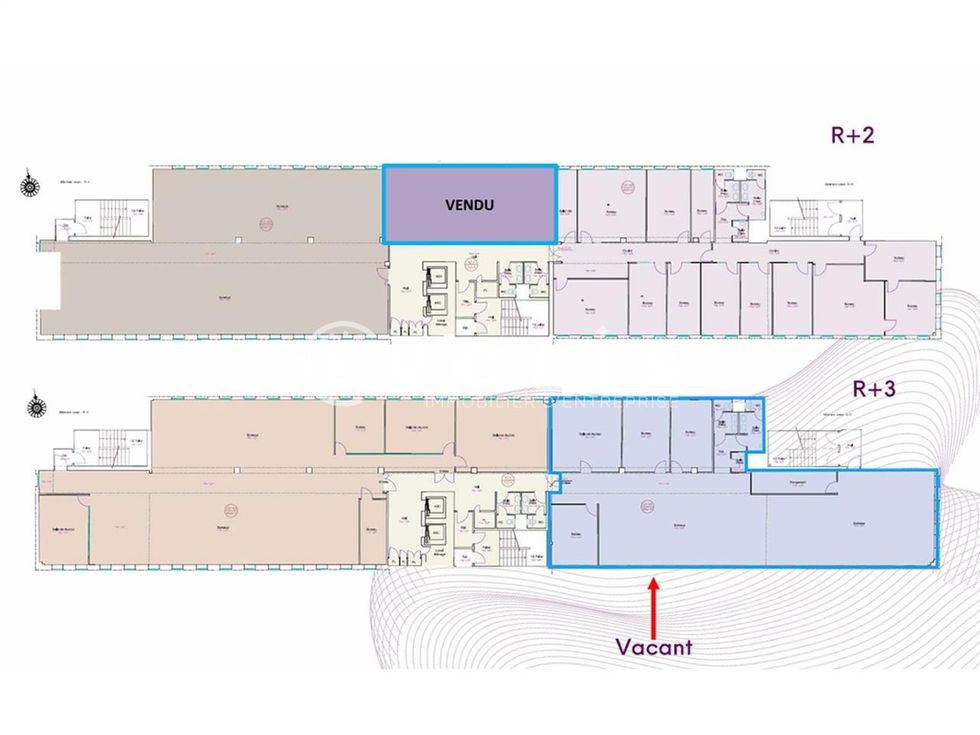 EVOLIS vous propose à la vente 744 m² divisibles