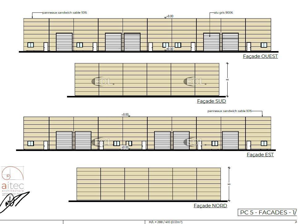 Local d'activités à construire à vendre