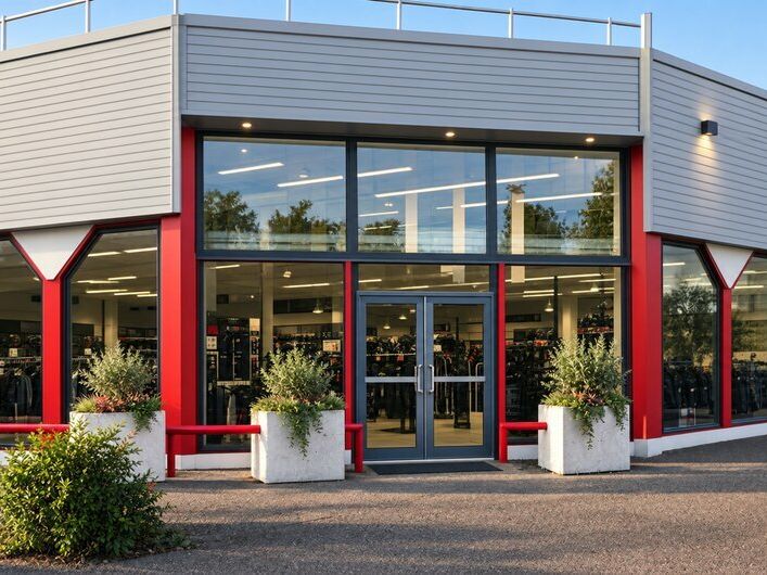 Location local commercial 774 m² non divisibles
