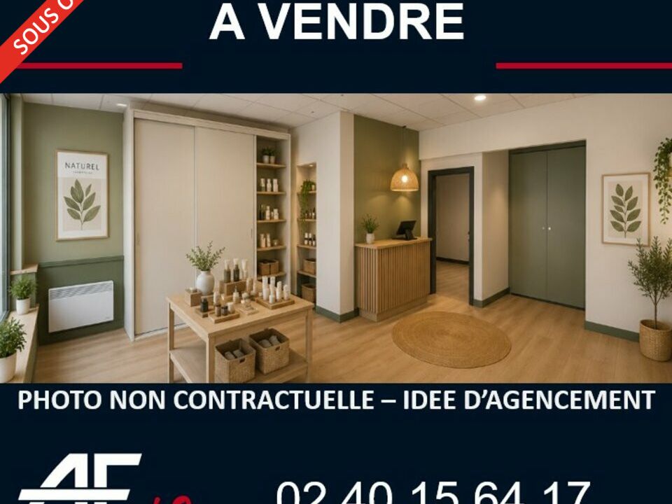 Vente local commercial 45 m² non divisibles