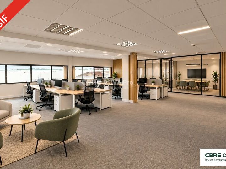 Vente bureaux 153.23 m² non divisibles