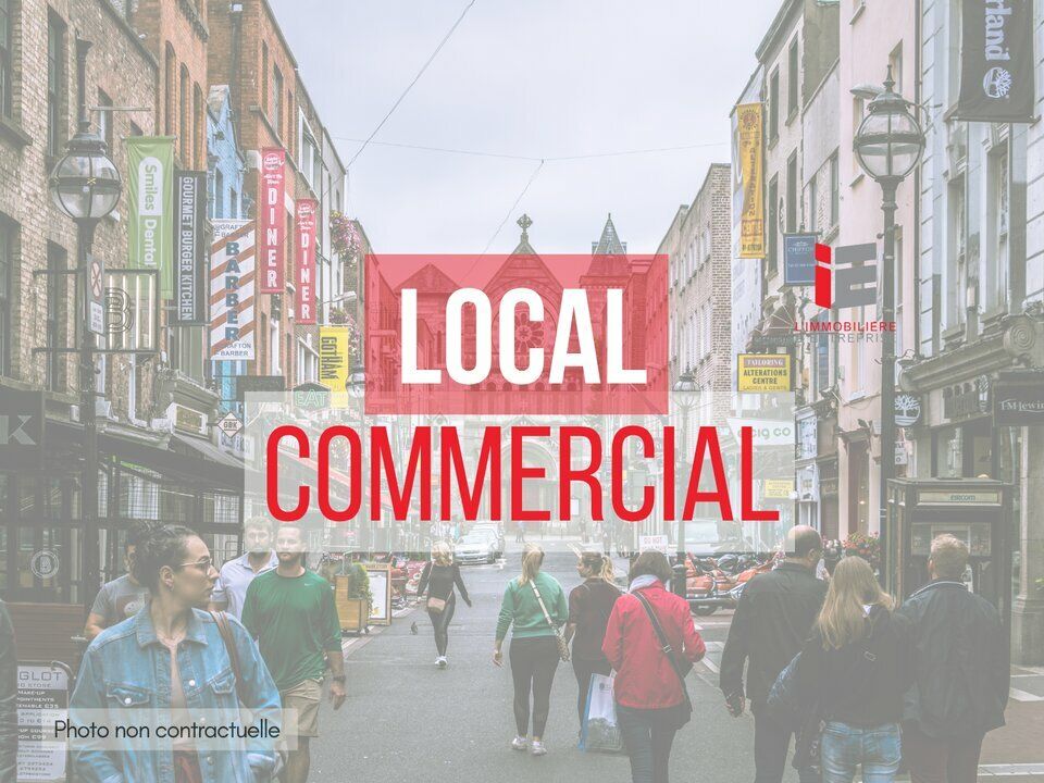 Location local commercial 295 m² non divisibles