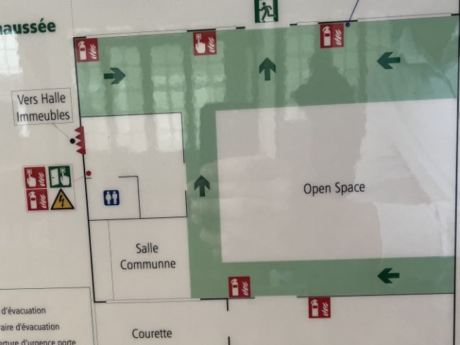 Location bureaux 150 m² non divisibles