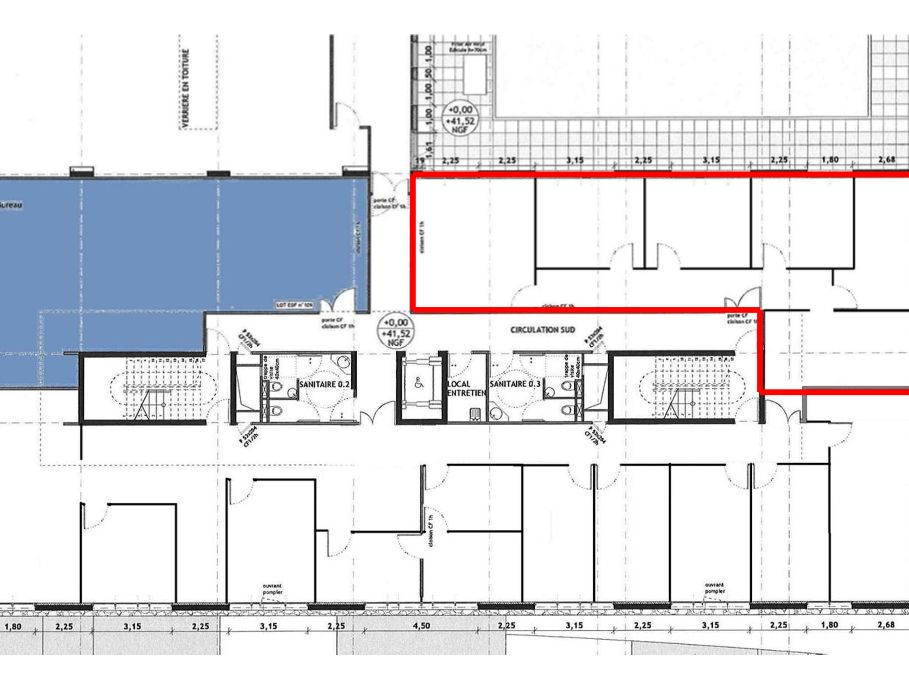 137 m² dispo à Bayonne