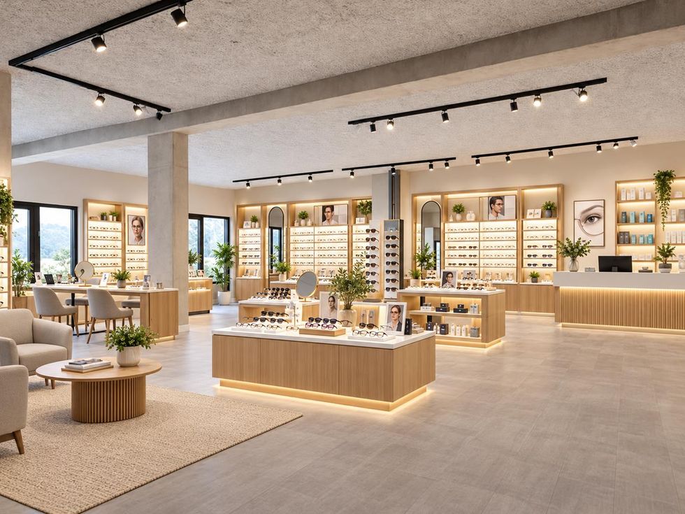 Boutique d’optique scandinave contemporaine