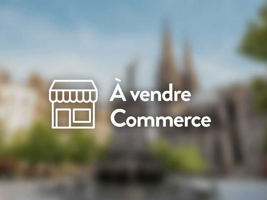 Vente local commercial 425 m² non divisibles