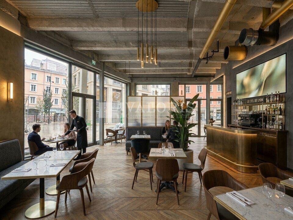 Valoris Real Estate vous propose à la vente un local commercial d'une surface de 151.80 m² dans le 6ème arrondissement de Lyon au cœur du quartier des Brotteaux.