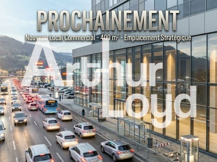 Location local commercial 415 m² non divisibles