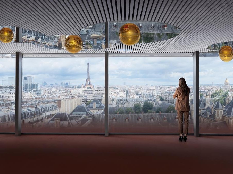 1050 m² pour ce bureaux en location à Paris
