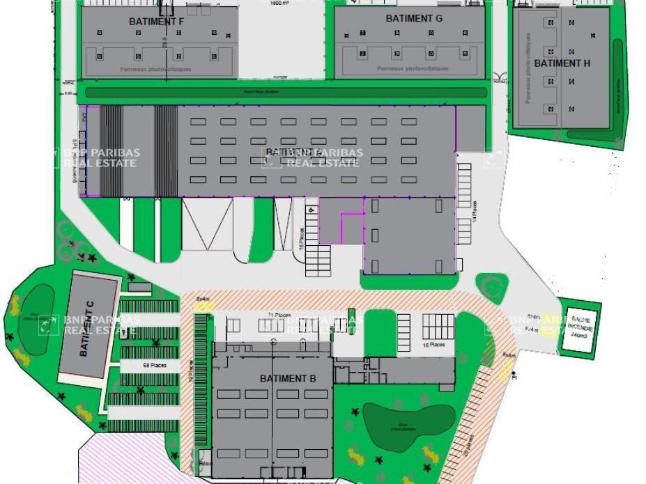 Location Activité 4106 m² non divisibles 33610 Cestas