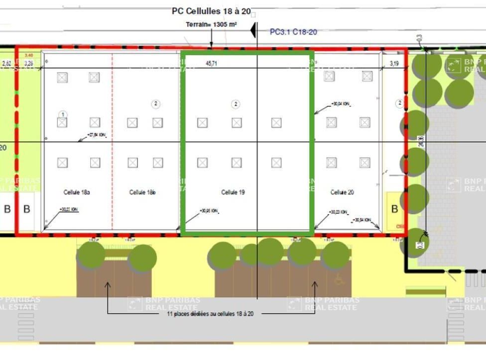 607 m² pour ce activité en vente à La madeleine