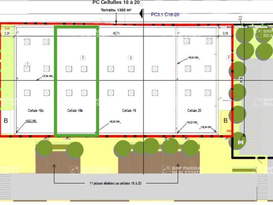 312 m² pour ce activité en vente à La madeleine