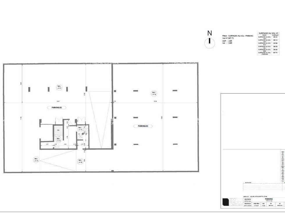 Location Bureaux 1751.05 m² divisibles 34000 Montpellier