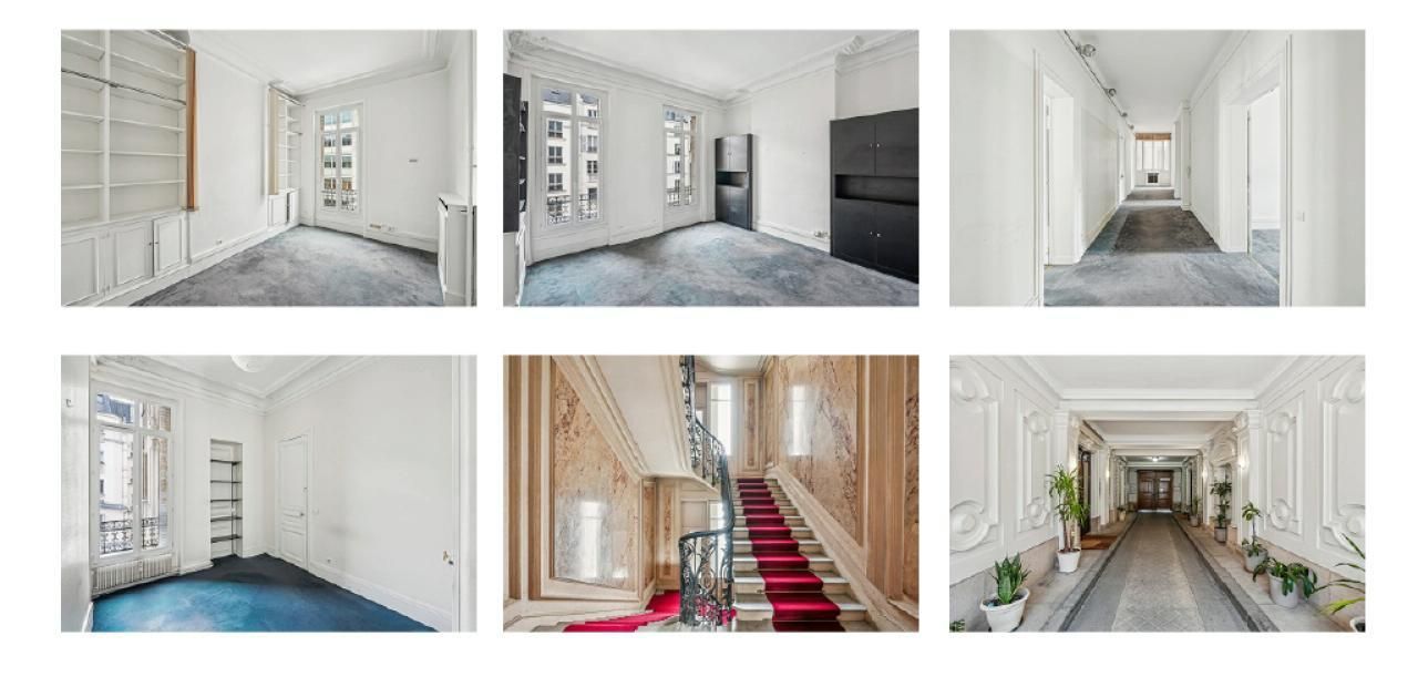 Location Bureaux 256 m² non divisibles 75116 Paris