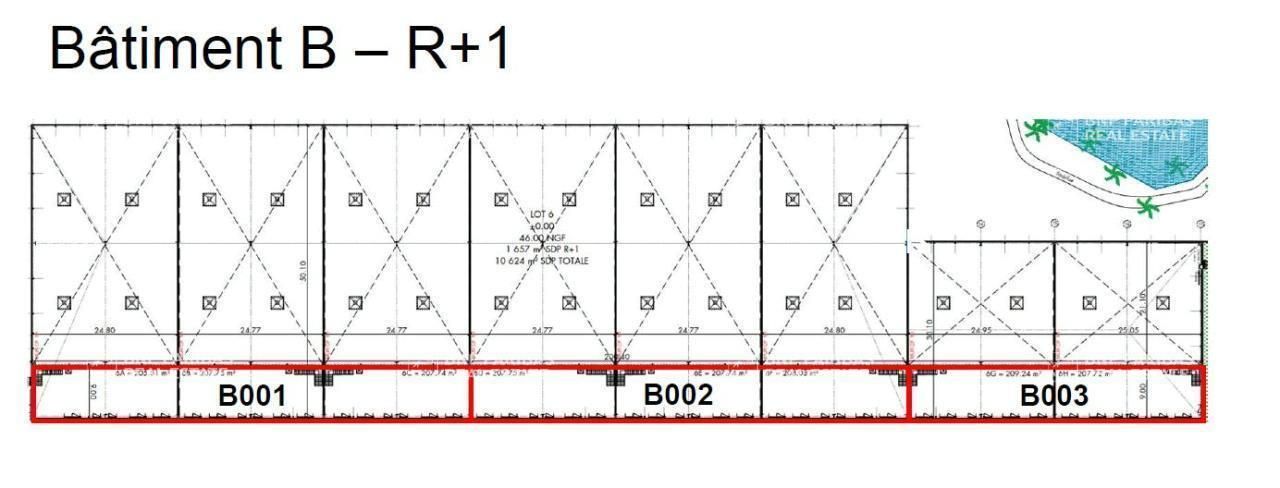 10624 m² pour ce pme-pmi en location à Le haillan