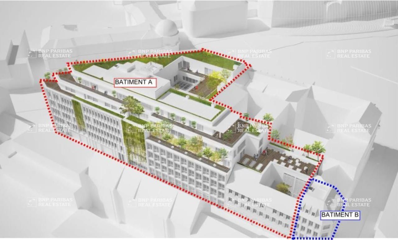 Location Bureaux 3995.99 m² divisibles 67000 Strasbourg