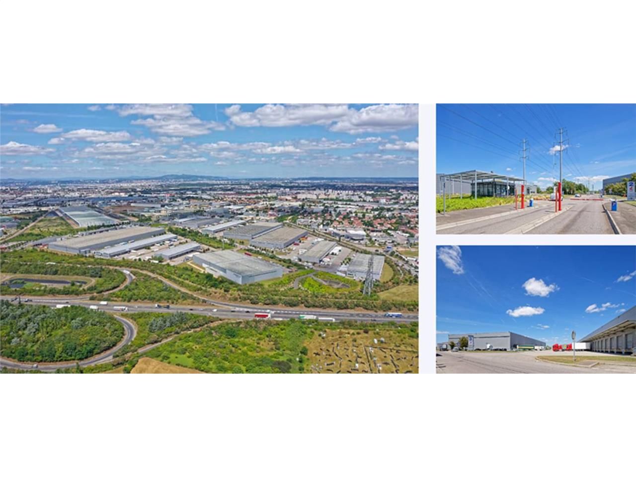 Location Entrepôts classe A 5365 m² non divisibles 69780 Mions
