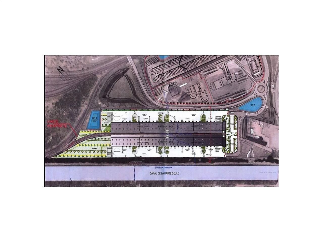 10354 m² pour cetentrepôts classe c en location à Dourges