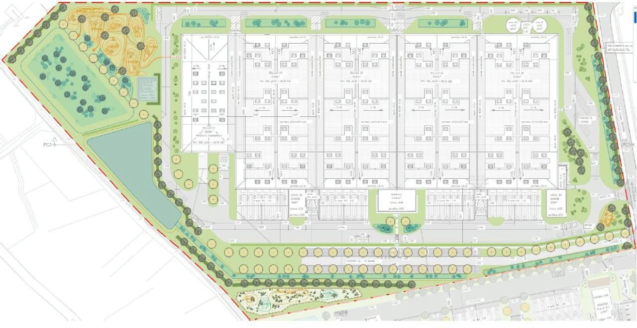 25798 m² pour cetentrepôts classe a en location à Isles-sur-suippe