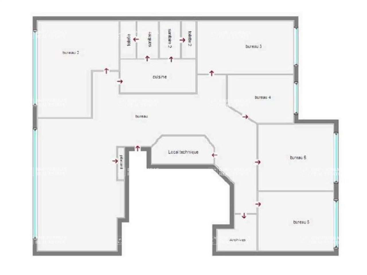 204 m² pour ce bureaux en location à Nantes