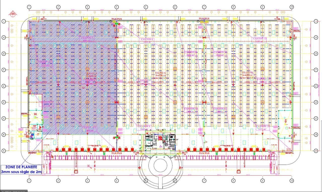 20496.39 m² pour cetentrepôts classe a en location à Moissy-cramayel