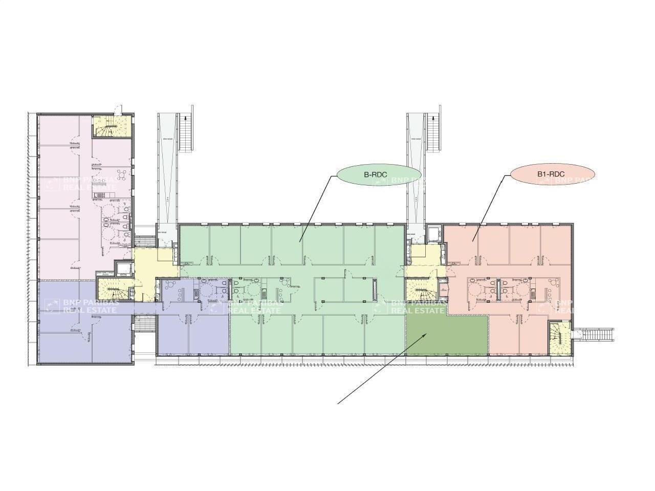 Location Bureaux 397 m² divisibles 35000 Rennes