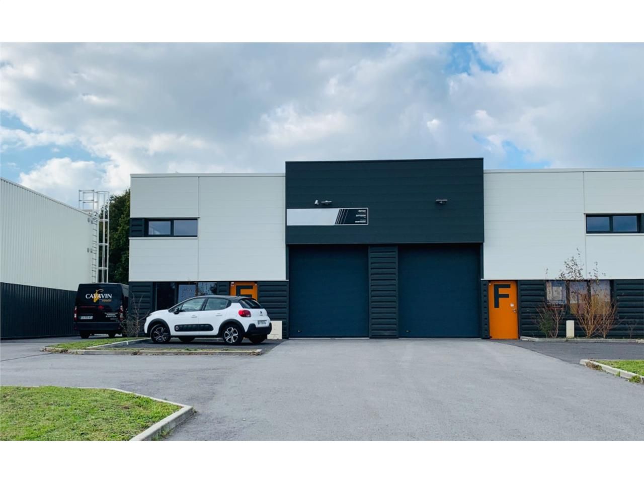 À Saint-Nazaire, dans la zone d'activité de Brais