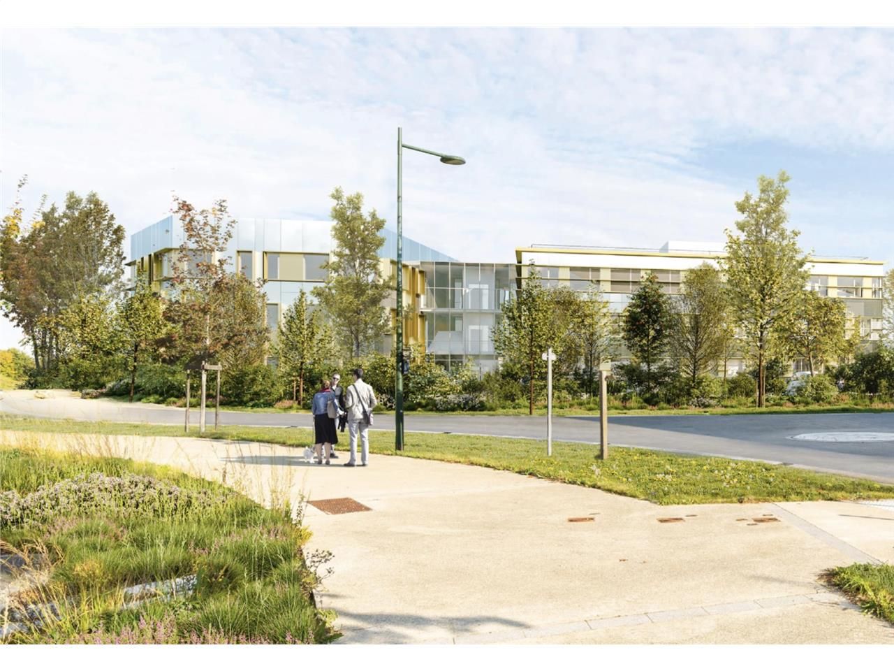 Ce site prend sa place au sein de la ZAC de La Fl