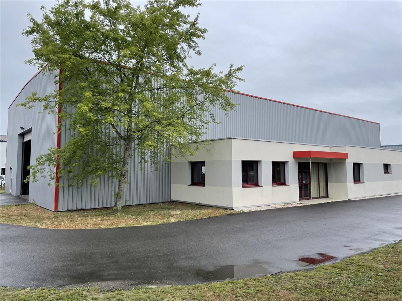 Dans une zone dans le nord est de Nantes, nous vo