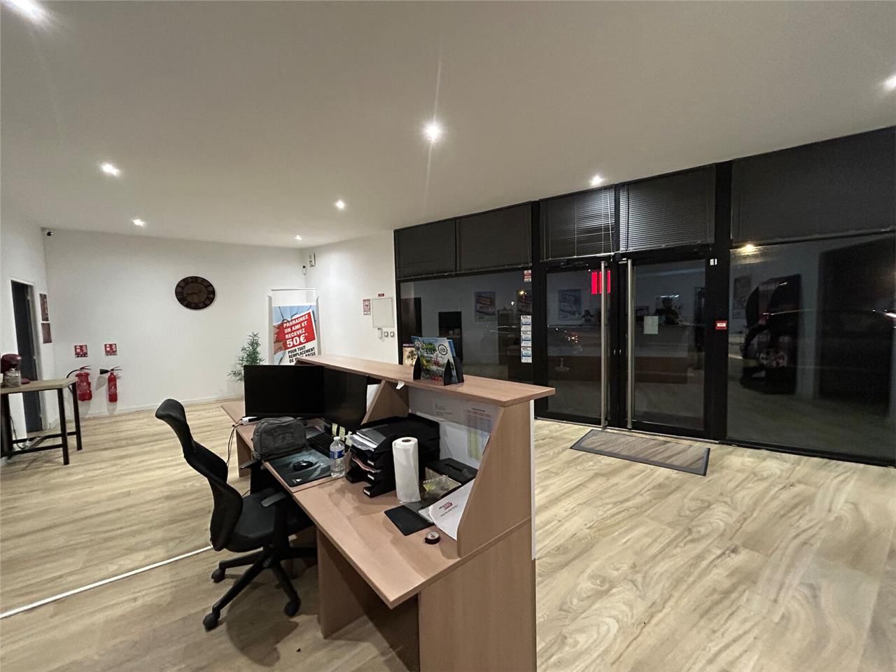 Au sein de la zone commerciale de Grandchamps à T