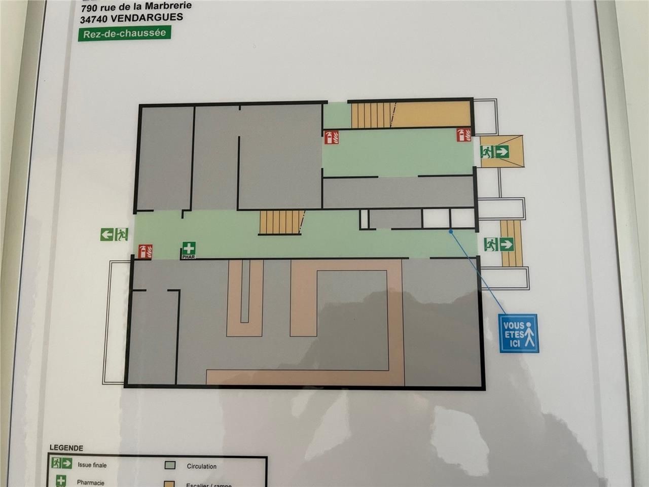 Location bureaux 280 m² non divisibles