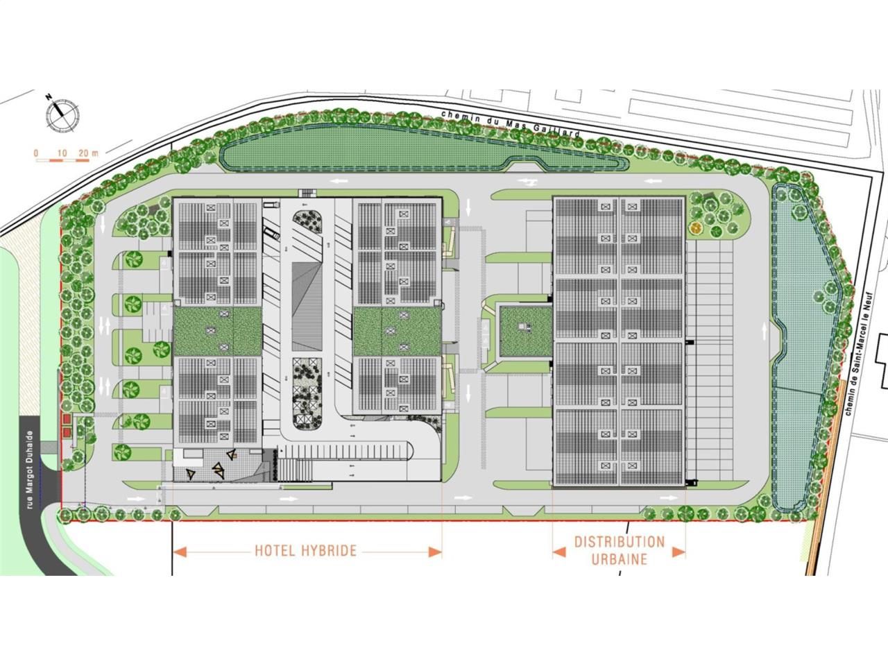Location entrepots 22224 m² divisibles à partir de 372 m²