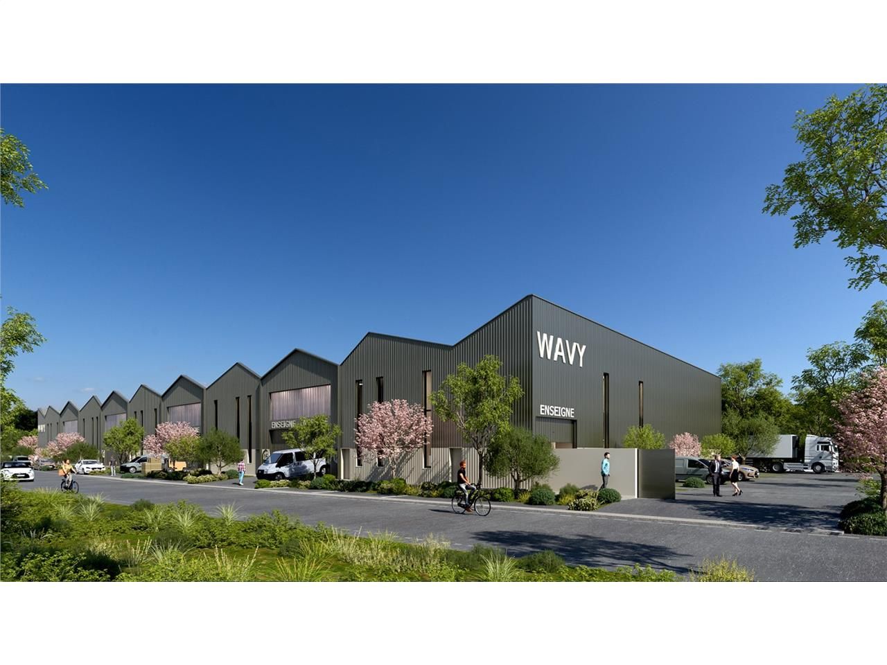 A vendre locaux d'activités neufs à Lattes Sur la