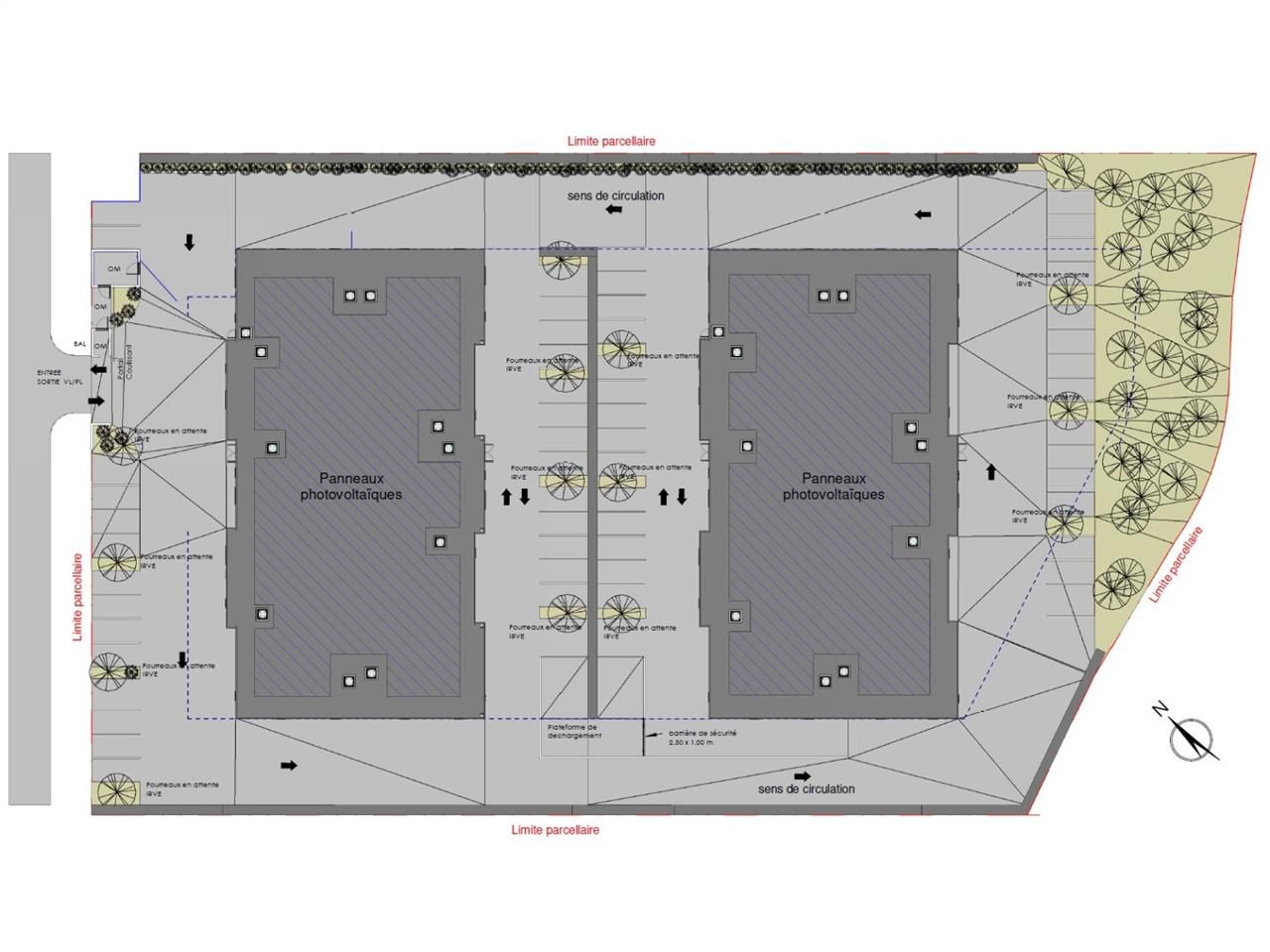 Vente entrepots 1601 m² divisibles à partir de 151 m²