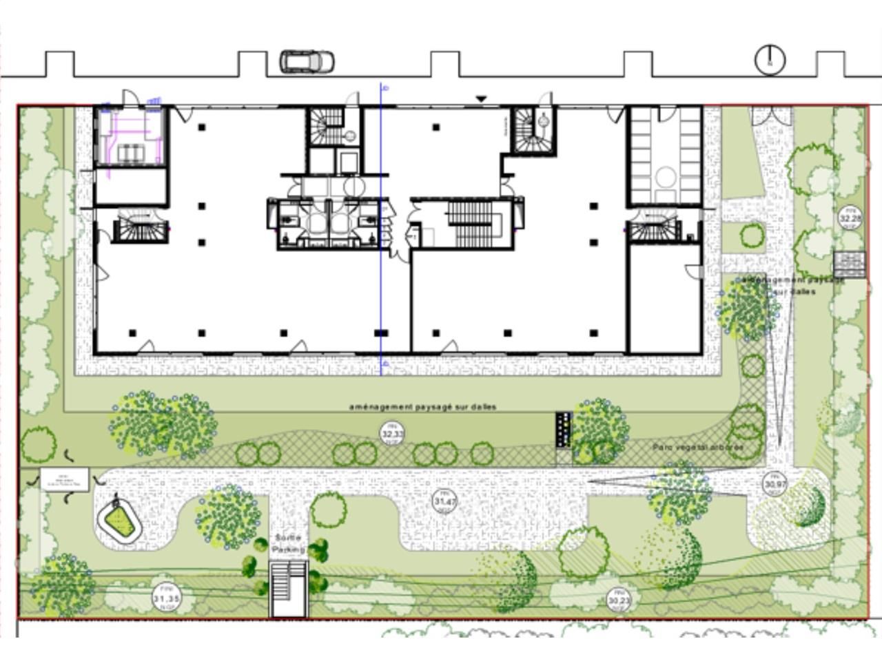 Location bureaux 1619 m² divisibles à partir de 202 m²
