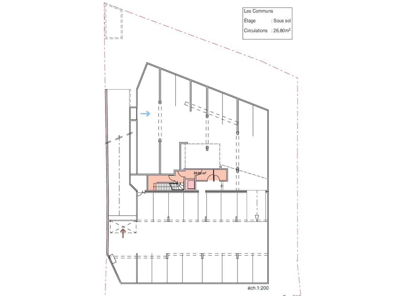 Location bureaux 1345 m² divisibles à partir de 88 m²