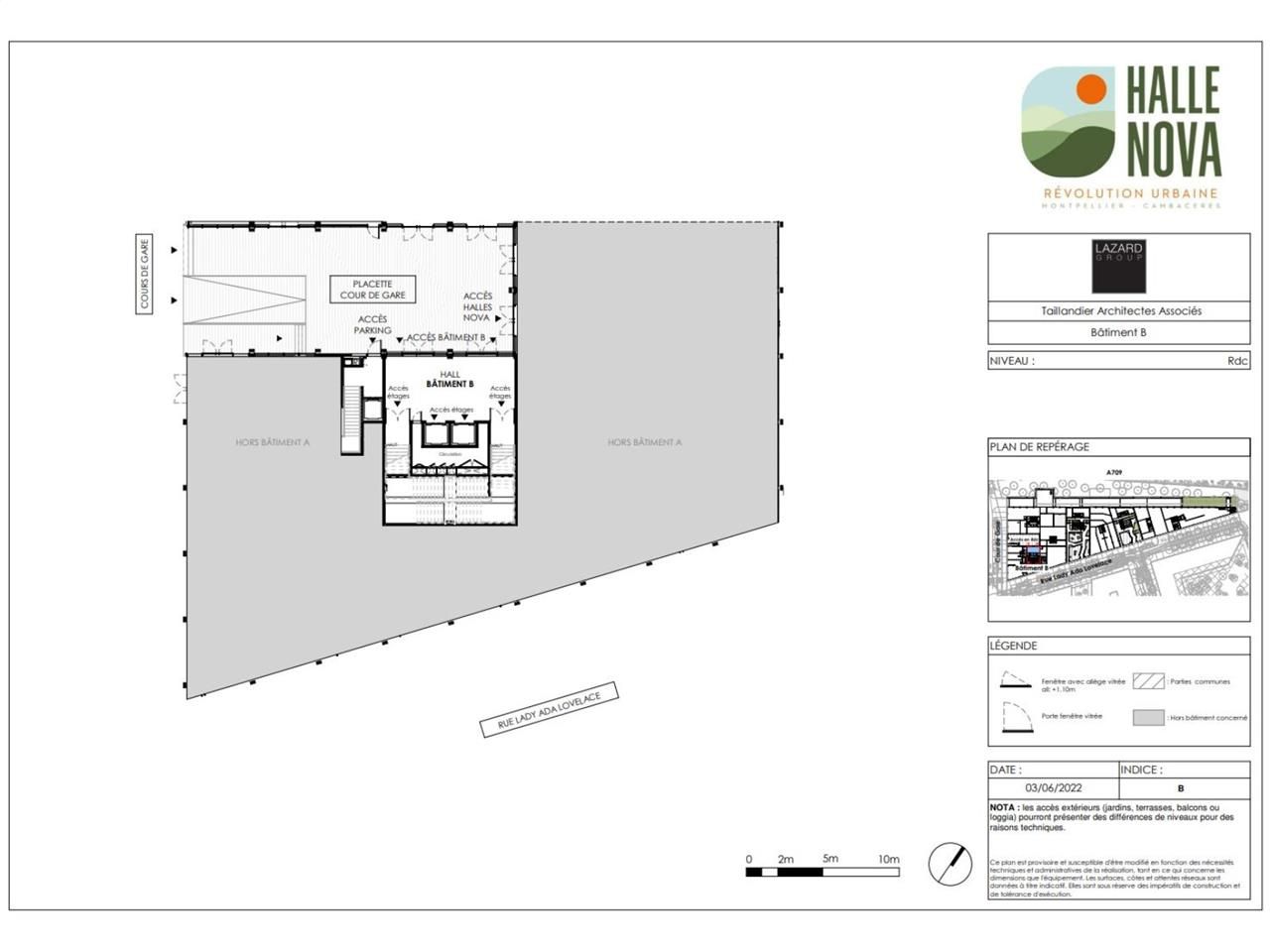 Vente bureaux 10670 m² divisibles à partir de 947 m²